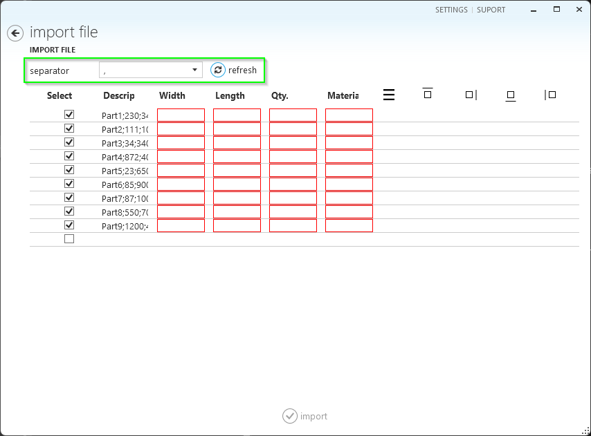 Select Separator